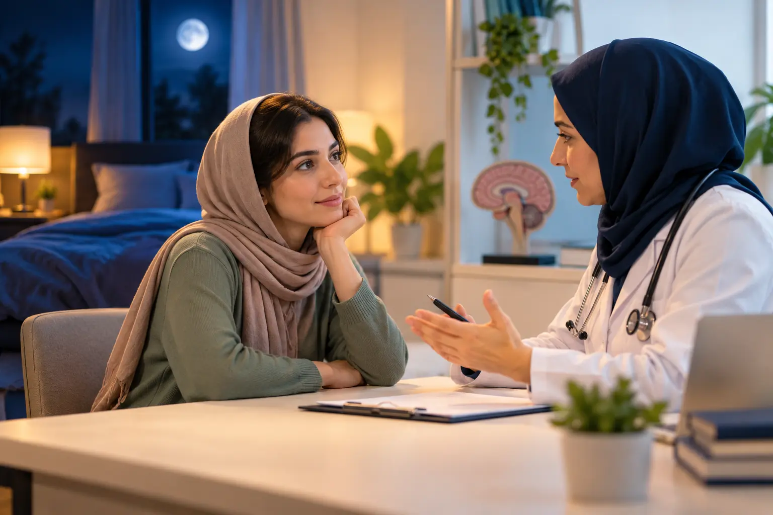 برای اختلال خواب به چه دکتری مراجعه کنیم؟